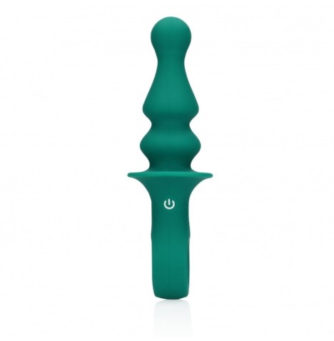 Plug anale vibrante Pawn Shaped Anal Vibrator Peacock Plume - Plug ...