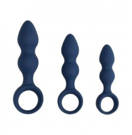 Plug anale Teardrop Shaped Anal Plug Small Baltic Blue - Plug Anale...