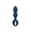 Plug anale Teardrop Shaped Anal Plug Medium Baltic Blue