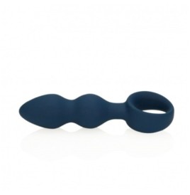 Plug anale Teardrop Shaped Anal Plug Large Baltic Blue - Plug Anale...