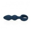 Plug anale Teardrop Shaped Anal Plug Large Baltic Blue