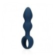 Plug anale Teardrop Shaped Anal Plug Large Baltic Blue