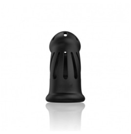 Gabbia di castità Model 27 Ultra Soft Silicone Chastity Cage Black ...