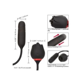 Vibratore vaginale stimola clitoride French Kiss Elite Romeo - Stim...