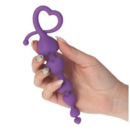 Dilatatore Catena anale Hearty purple - Plug Anale - Sexy Shop Ingr...