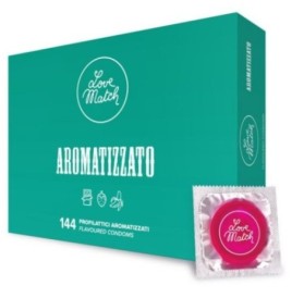 Preservativi aromatizzati Profilattici love match 144 pezzi - Prese...