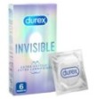 Preservativi durex INVISIBLE EXTRA LUBE 6 PEZZI