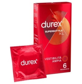 Preservativi durex SUPERSOTTILE XL 6 PEZZI - Profilattici - Sexy Sh...