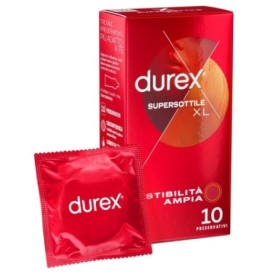 Preservativi Durex SUPERSOTTILE XL 10 PEZZI - Profilattici - Sexy S...