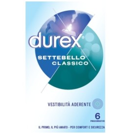 Preservativi durex SETTEBELLO 6 PEZZI - Profilattici - Sexy Shop In...