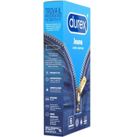 Preservativi DUREX jeans 6 PEZZI - Profilattici - Sexy Shop Ingrosso