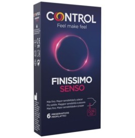 Preservativi Control FINISSIMO senso 6 PEZZI - Profilattici - Sexy ...