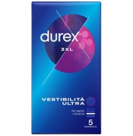 preservativi DUREX 3XL 5 PEZZI - Profilattici - Sexy Shop Ingrosso