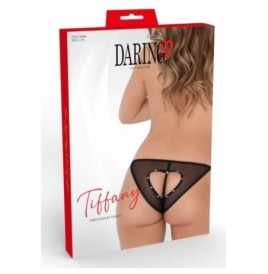 Slip con strass Tiffany Hearted Panty Black - Slip e Culotte - Sexy...