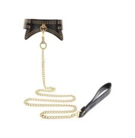 Collare con guinzaglio Studded Collar and Leash - Costrittivi - Sex...