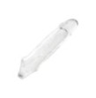 Guaina fallica con anello per testicoli Clear Extension 5.5 In