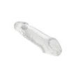 Guaina fallica con anello per testicoli Clear Extension 5.5 In