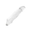 Guaina fallica con anello per testicoli Clear Extension 7.5 In