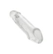 Guaina fallica con anello per testicoli Clear Extension 7.5 In