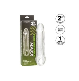 Guaina fallica con anello per testicoli Clear Extension 7.5 In - Gu...