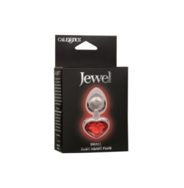 Plug anale con pietra Jewel Small Ruby Heart Plug - Plug Anale - Se...