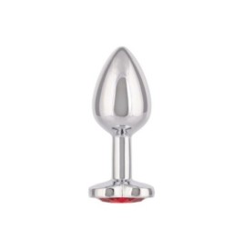 Plug anale con pietra Jewel Small Ruby Heart Plug - Plug Anale - Se...