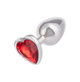 Plug anale con pietra Jewel Small Ruby Heart Plug - Plug Anale - Se...