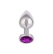 Plug anale con pietra Jewel Large Amethyst Plug