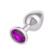 Plug anale con pietra Jewel Large Amethyst Plug