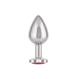 Plug anale con pietra Jewel Large Ruby Heart Plug - Plug Anale - Se...