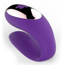 vibratore per la coppia godo X 2 silicone purple GODO DI + - Vibrat...