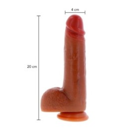 Fallo dildo realistico Silicone Foreskin Dildo 20 cm - Falli Realis...