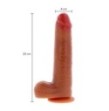 Fallo dildo realistico Silicone Foreskin Dildo 23 cm