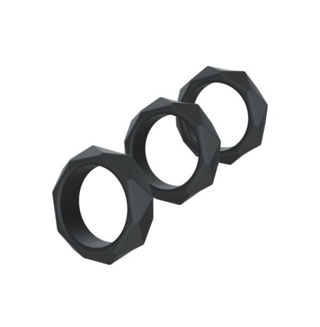 Anello falico kit 3 Heavy C-Ring Set - Anelli Fallici - Sexy Shop I...