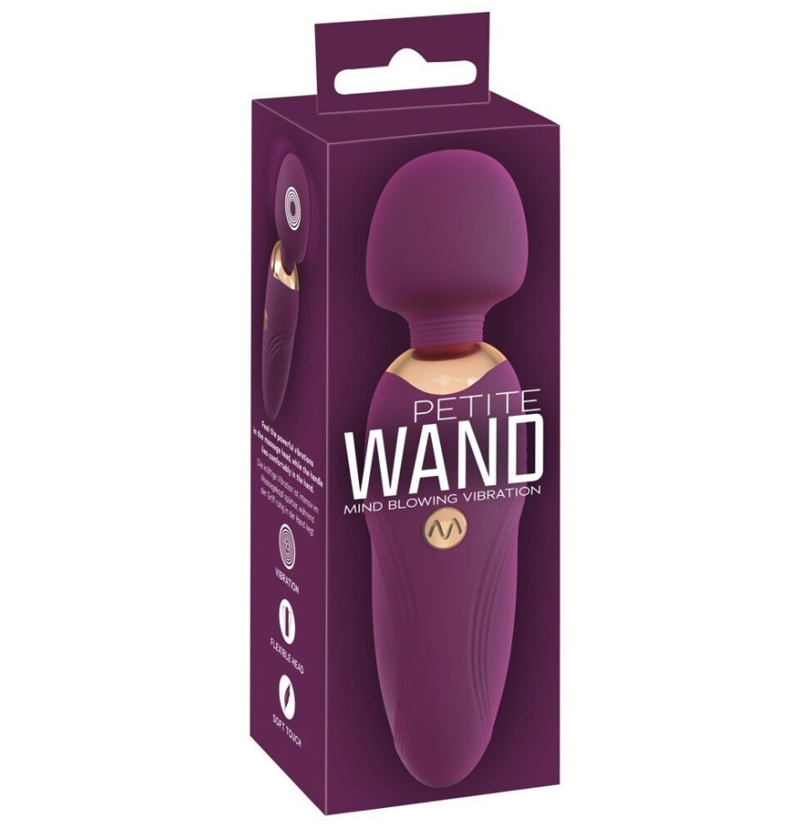 Stimolatore Vaginale Vibratore Petite Wand Viola