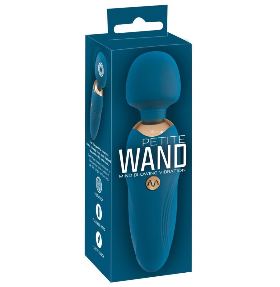 Stimolatore Vaginale Petite wand Blu