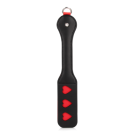 Hearts Paddle with Metal Anal Plug - Fruste Sculacciatori - Sexy Sh...