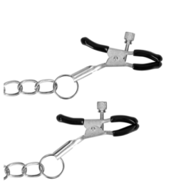 O-Ring Gag with Nipple Clamps - Morsi - Sexy Shop Ingrosso