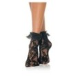 Leg Avenue Lace Anklet With Ruffle