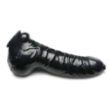 Guzzler - Realistic Penis Sheath with Tube - Black