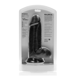 Dildo Black Extra Thick with Balls 20,3 cm - Falli Realistici - Sex...