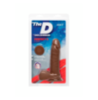 Perfect D - Realistic ULTRASKYN Dildo with Balls - 7" / 18 cm - Chocolate