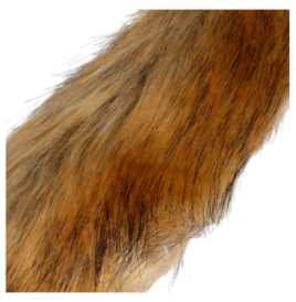 Fox Tail with Metal Butt Plug - Brown - Plug Anale - Sexy Shop Ingr...