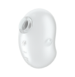 Cutie Ghost - Air Pulse Vibrator - White