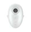 Cutie Ghost - Air Pulse Vibrator - White