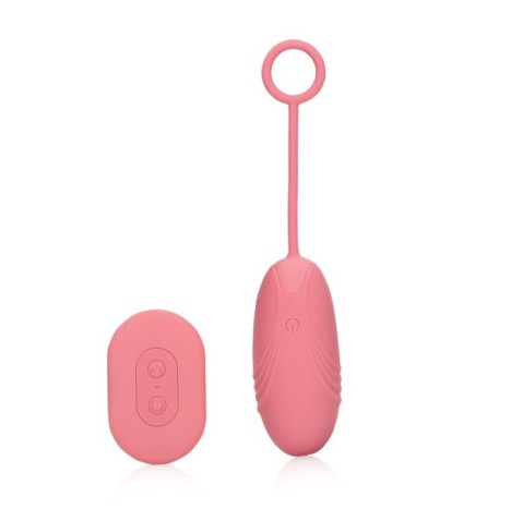 Ovetto in silicone con telecomando pink arabesque - Ovetto Vibrante...