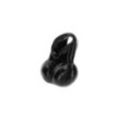 Anello per pene con testicoli ToyJoy Black