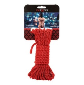 Corda costrittiva bondage red 10 metri CalExotics - Costrittivi - S...