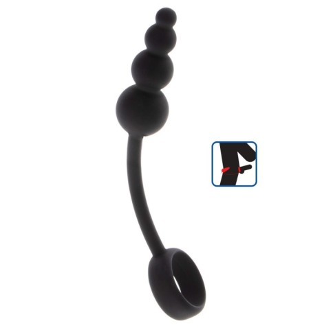 Plug anale con anello fallico Toy Joy - Plug Anale - Sexy Shop Ingr...