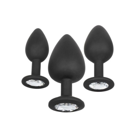 Kit 3 Plug Anali In Silicone - Plug Anale - Sexy Shop Ingrosso